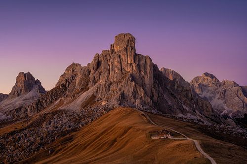 Nagloeien in de Dolomieten