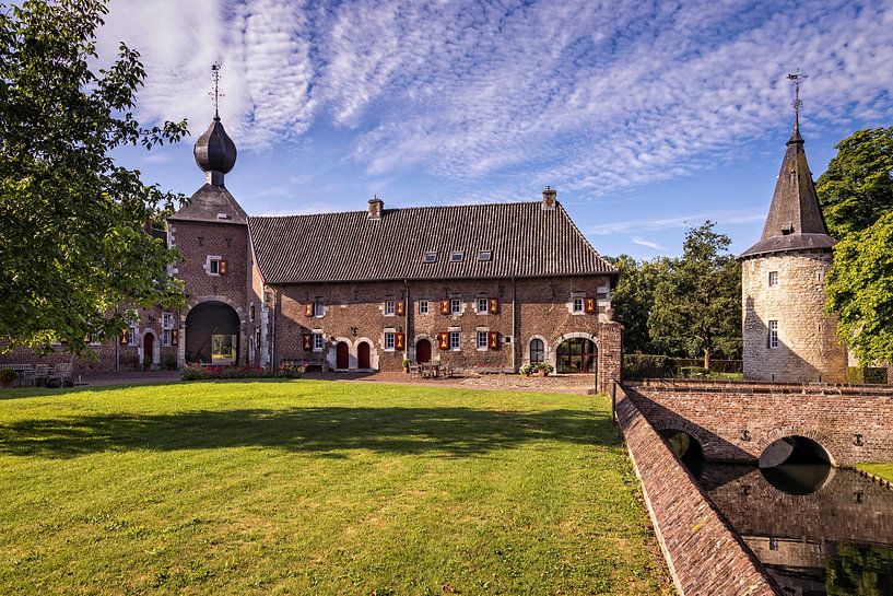 Courtyard Cortenbach Castle by Rob Boon