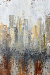 Nebelige Skyline Towers