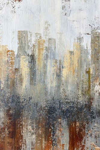 Foggy Skyline Towers