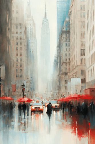 Journées pluvieuses à New York