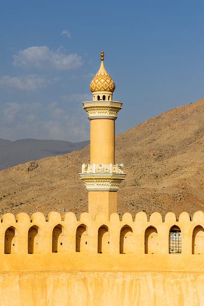 Goldene Stille über Nizwa von Mark Sluijmers