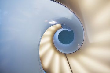 Blue stair eye by Andreas Gronwald