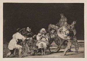 FRANCISCO GOYA, Der, der dich nicht liebt, der dich verhöhnt, der dich verleumdet (Die Treue), 1816-