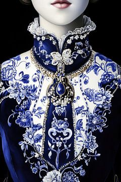 De Blauwe Borstspeld van Franka Poulain