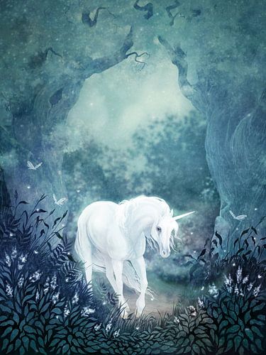 Licorne sur Michaela Spatz