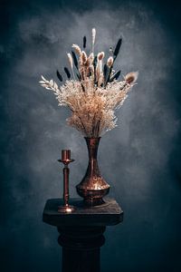 Dried Flower Bouquet "Black and White by Steffen Gierok