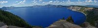 Crater Lake Panorama von Jeroen van Deel Miniaturansicht