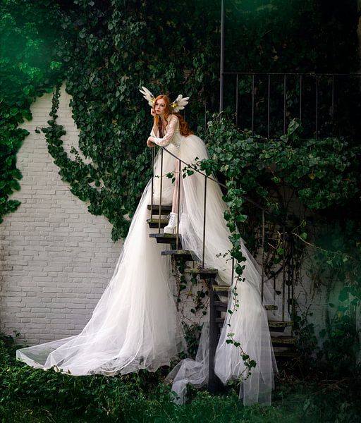 Stairway to my dreams - Fine art Fotografie van Studio byMarije