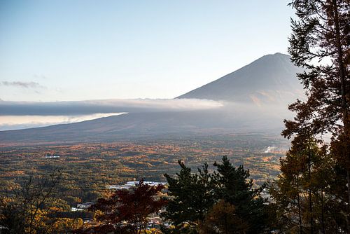 Mount Fuji in de herfst, Japan