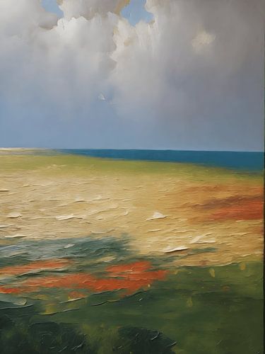 Het strand (wabi sabi)