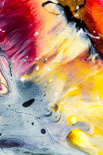 Harz rot und schwarz