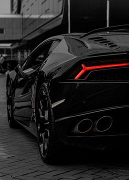 Super Car Black Color by Vicky Hanggara