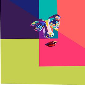 Color Bold Spectrum Face by Nugra phy