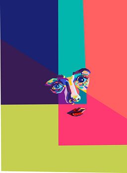 Color Bold Spectrum Face