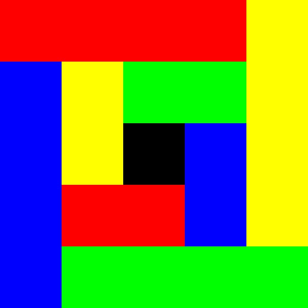 Color permutation | ID=10 | V=28 | P #06 | D-RYGB by Gerhard Haberern