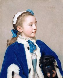 Jean-Étienne Liotard-Maria Frederike of Reede-Athlone on Seven