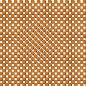 Wenigstens passiert etwas, die Kunst des Loslassens, in orange von Tony Buijse