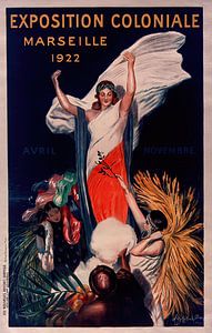 Leonetto Cappiello - Exposition coloniale, Marseille 1922 (1922)