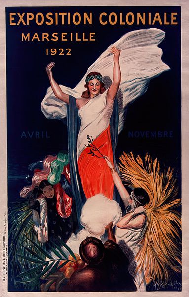Leonetto Cappiello - Exposition coloniale, Marseille 1922 (1922) von Peter Balan