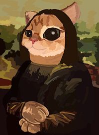 Mona Lisa undercover von Moonheart Artworks