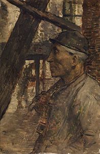 Bergmann mit Lampe, Constantin Meunier