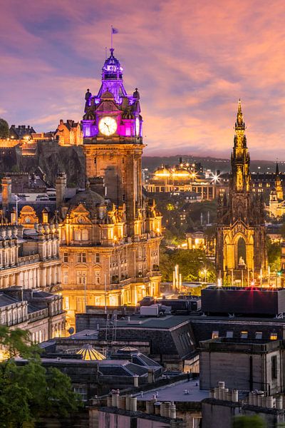 Reizvoller Sonnenuntergang in Edinburgh  von Melanie Viola