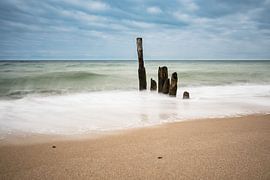 Buhnen an der Küste der Ostsee sur Rico Ködder