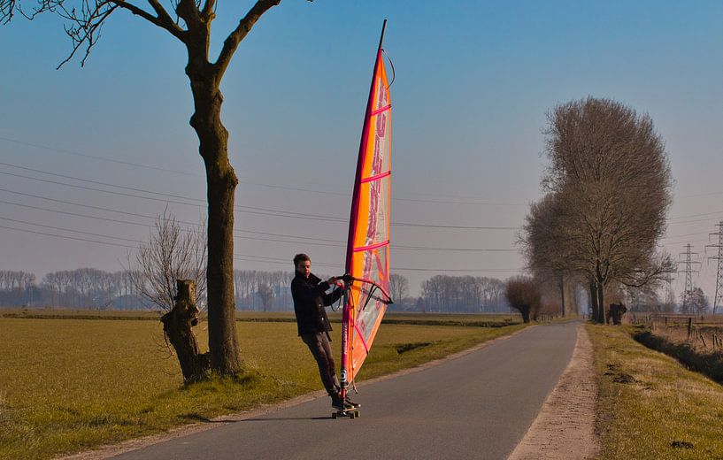 Driving on wind power by Natuurpracht   Kees Doornenbal