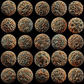 Nanopaticle earth van Rens Roosloot