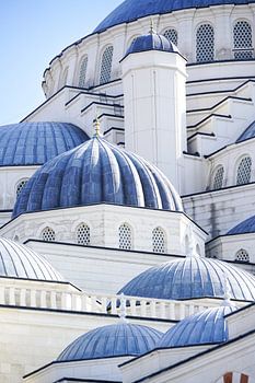 Blue domes in Istanbul, Turkey