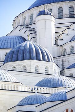 Blauwe koepels in Istanboel, Turkije van The Book of Wandering