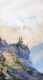 Dolomites, EDWARD THEODORE COMPTON, ca. 1870-1880 by Atelier Liesjes