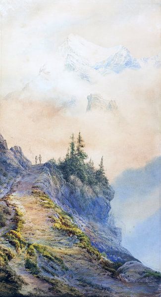 Dolomites, EDWARD THEODORE COMPTON, ca. 1870-1880 by Atelier Liesjes