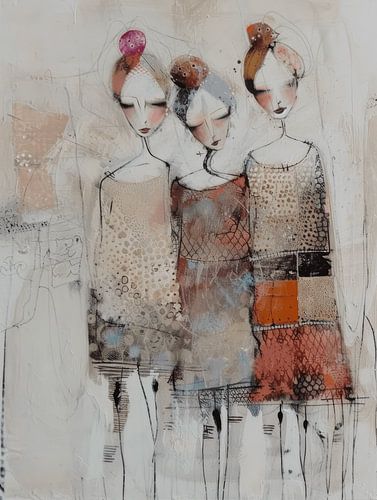 Freundinnen, Illustration