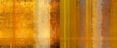 Panoramic yellow with vertical stripes