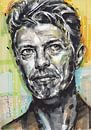 David Bowie portret van Jos Hoppenbrouwers thumbnail