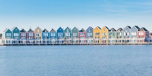 Huizen aan de Rietplas in Houten