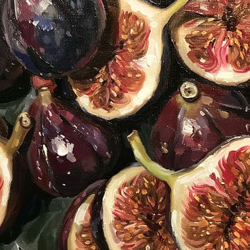 Schilderij Vijgen van Blikvanger Schilderijen