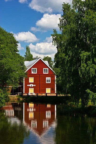 House on the river by Anja B. Schäfer