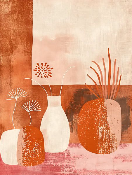Botanical Vases by Gypsy Galleria