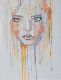 Drips sur Monique Disteli