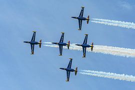 Demonstrationsteam Patrouille Tranchant. von Jaap van den Berg