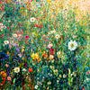 Colourful flower meadow full of detail - Mega Bloom by Arjen Roos