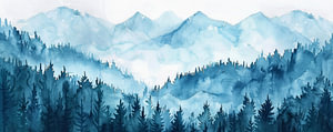 Nebliges Hochland Nr. 1