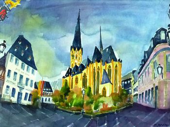 Marktplatz zu Ahrweiler Ahrtal