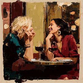 Les copines I sur Christiane Schott