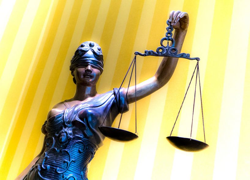 Lady Justice - Justitia von Ton C Kroon