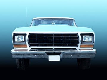 US American classic car F150 Pickup truck 1978 by Beate Gube
