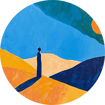 De stilte, in de stijl van Edvard Munch II